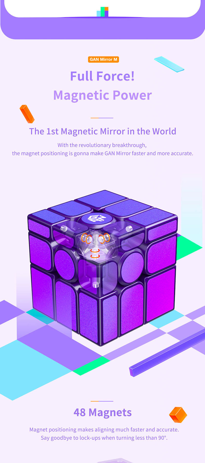 GAN Mirror Cube Magnetic