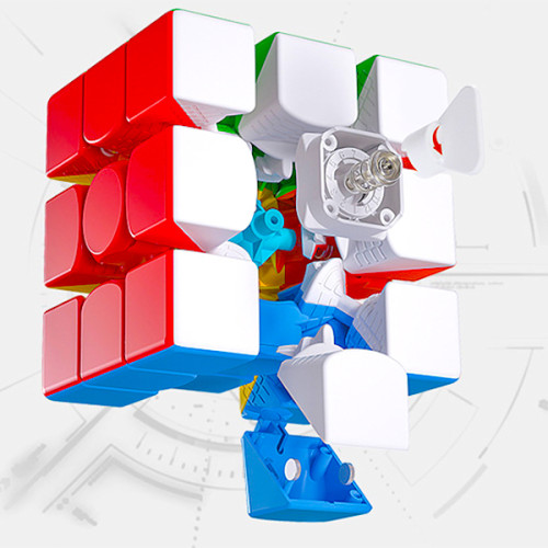YuXin Little Magic 3x3 V2 Magnetic Stickerless Rubik Kocka