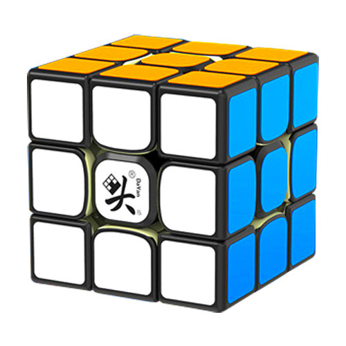 DaYan TengYun V2 Magnetic 3x3 Black Rubik Kocka