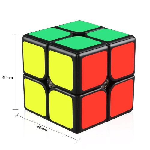 GAN 249 V2 Magnetic 2x2 Black Rubik Kocka