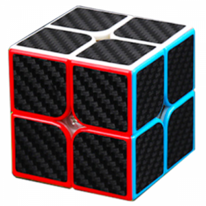 MFJS MeiLong 2x2 Carbon Rubik Kocka