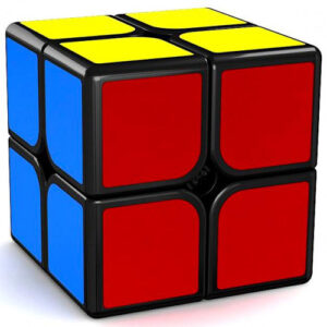 MFJS MeiLong 2x2 Magnetic Black Rubik Kocka