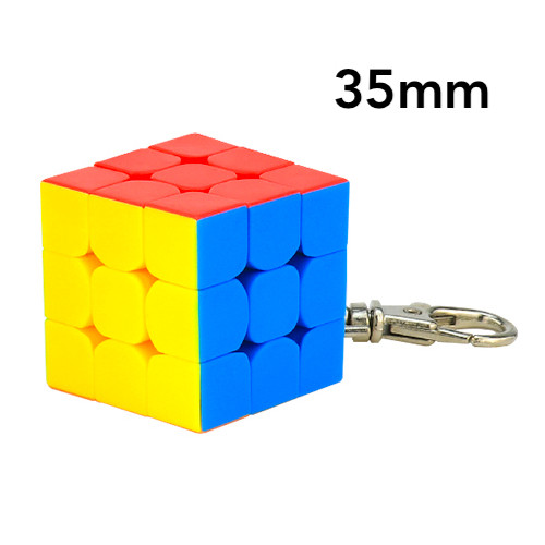 MoFang JiaoShi Mini 3x3 Keychain Cube (3.5cm) Rubik Kocka