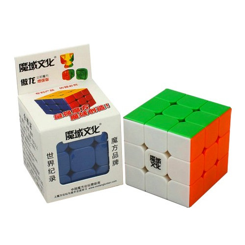 MoYu AoLong V2 3x3 Stickerless Standard Color Rubik Kocka