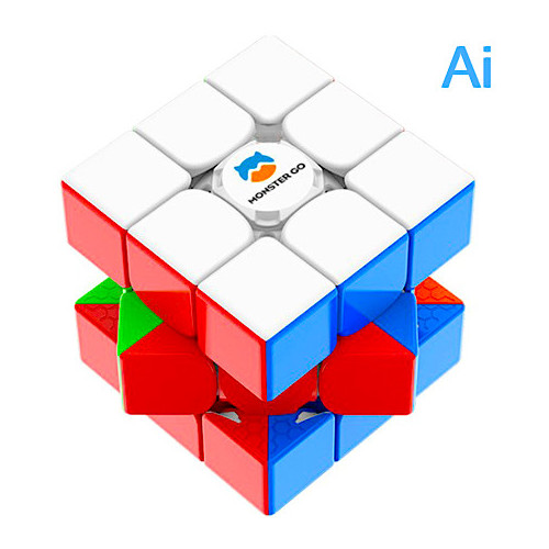Monster GO AI 3x3 Smart Cube Stickerless Rubik Kocka