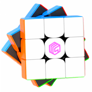 MsCube MS3-V1 M 3x3 (Enhanced) Stickerless (Black Core) Rubik Kocka