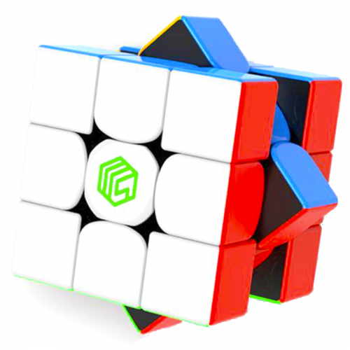 MsCube MS3-V1 M 3x3 (Standard) Stickerless (Black Core) Rubik Kocka