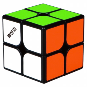 QiYi 2x2 MS Black Rubik Kocka