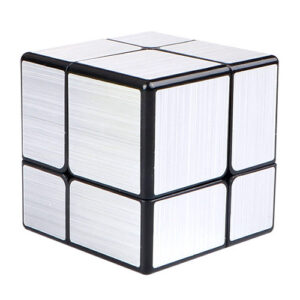 QiYi 2x2 Mirror Cube Silver Rubik Kocka