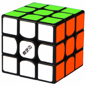 QiYi 3x3 MS Black Rubik Kocka