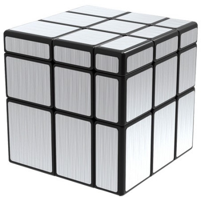 QiYi 3x3 Mirror Blocks Silver Rubik Kocka