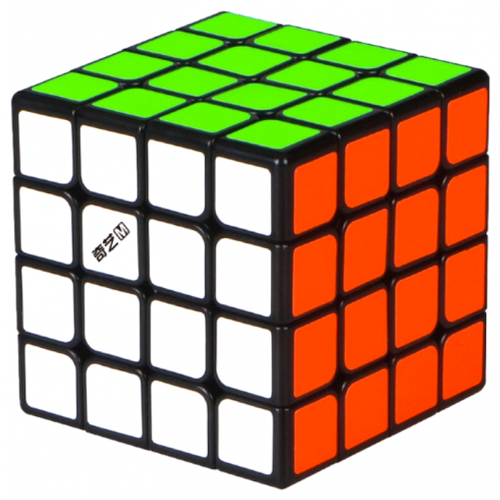 QiYi 4x4 MS Black Rubik Kocka