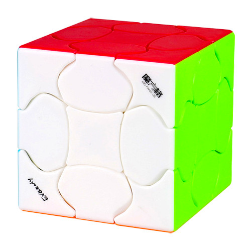 QiYi Fluffy 3x3 Stickerless Rubik Kocka