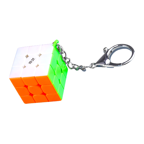 QiYi Mini 3x3 Keychain Cube Stickerless Rubik Kocka