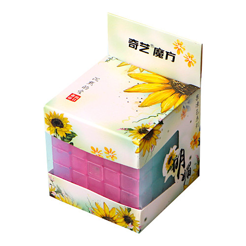 QiYi Neon QiZheng S 5x5 Jelly Transparent Rubik Kocka