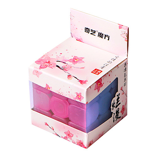 QiYi Neon Warrior W 3x3 Jelly Transparent Rubik Kocka