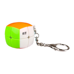 QiYi Pillowed 2x2 Keychain Cube Stickerless Rubik Kocka