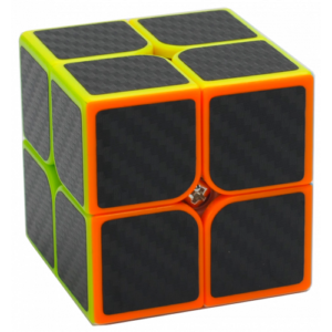 QiYi QiDi S 2x2 Carbon Rubik Kocka