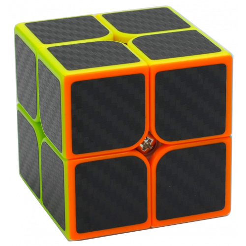 QiYi QiDi S 2x2 Carbon Rubik Kocka