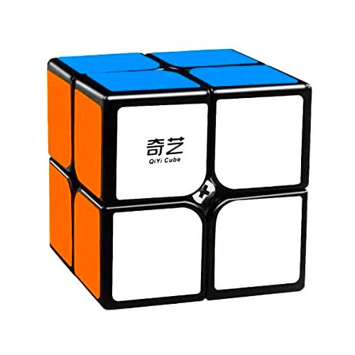 QiYi QiDi W 2x2 Black Rubik Kocka