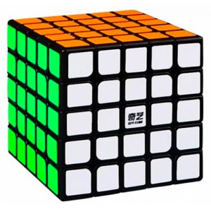 QiYi QiZheng 5x5 Black Rubik Kocka