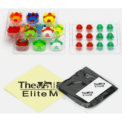 QiYi Valk 3 Elite Magnetic 3x3 Black Rubik Kocka