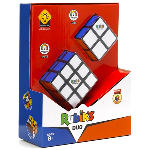 Rubik's Cube Duo 2x2 + 3x3 Black Rubik Kocka