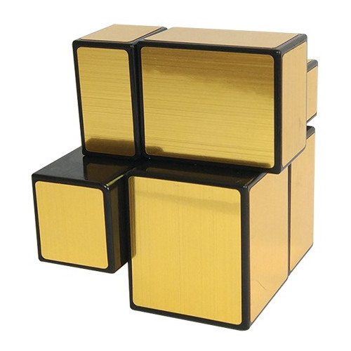 ShengShou 2x2 Mirror Cube Gold Rubik Kocka