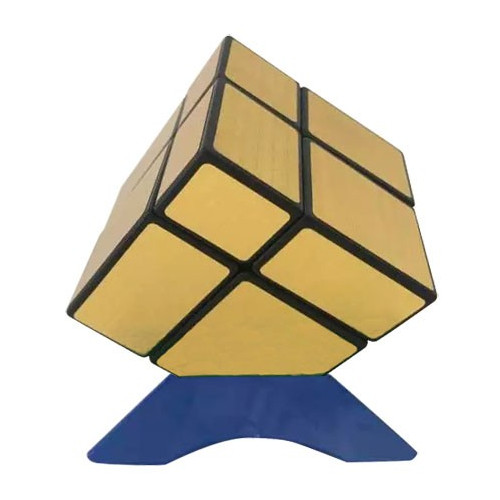 ShengShou 2x2 Mirror Cube Gold Rubik Kocka