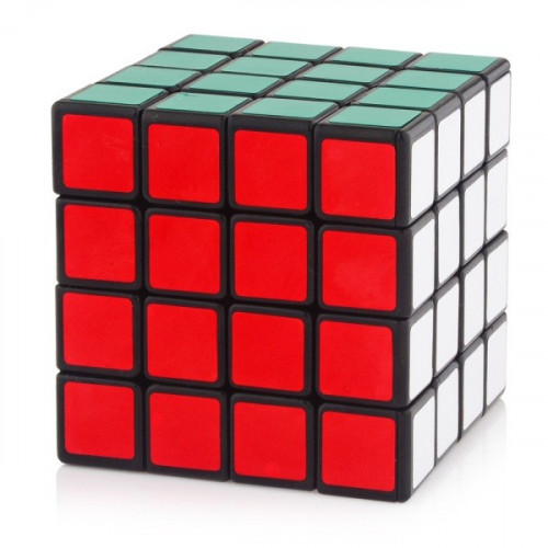ShengShou 4x4 Black Rubik Kocka