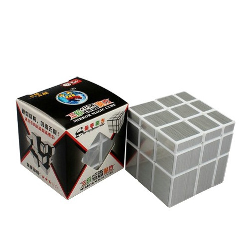 ShengShou Mirror Cube Silver (White) Rubik Kocka