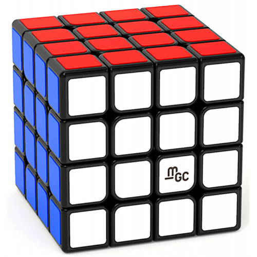 YJ MGC 4x4 Magnetic Black Rubik Kocka