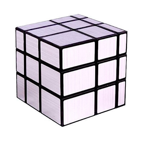 YuXin Black Kirin 3x3 Mirror Cube Silver Rubik Kocka