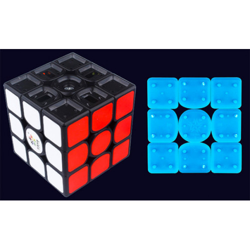 YuXin Kylin V2 M 3x3 Black Rubik Kocka