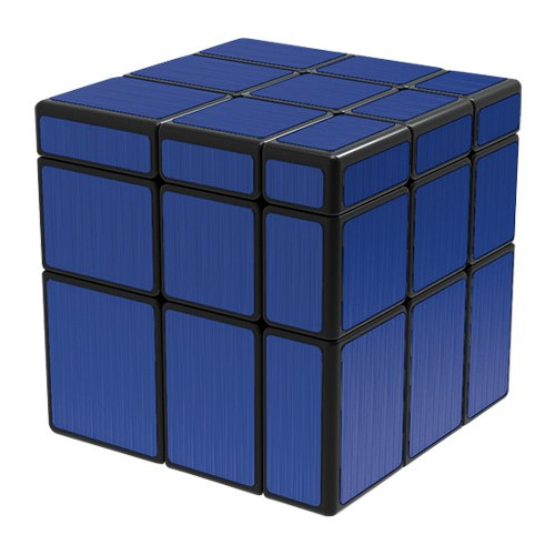 QiYi 3x3 Mirror Blocks Blue Rubik Kocka